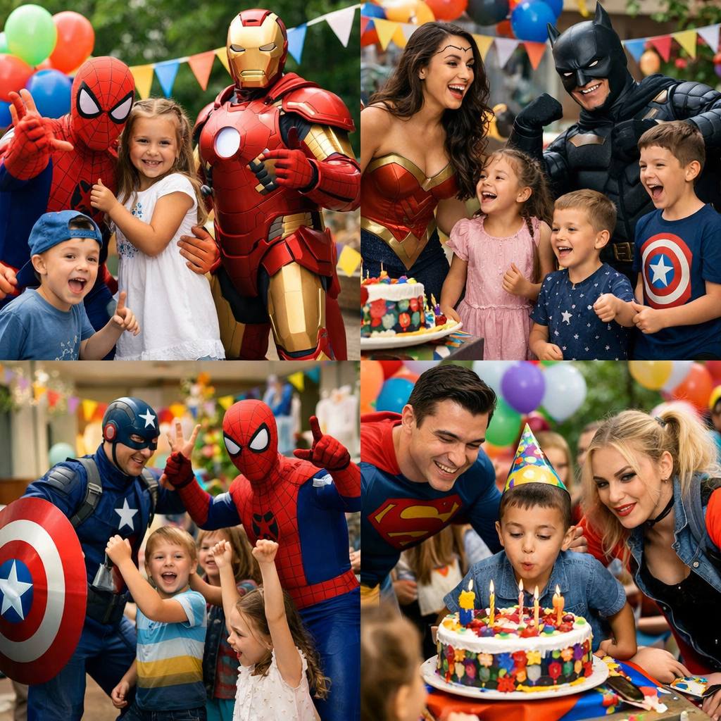 Superhero party